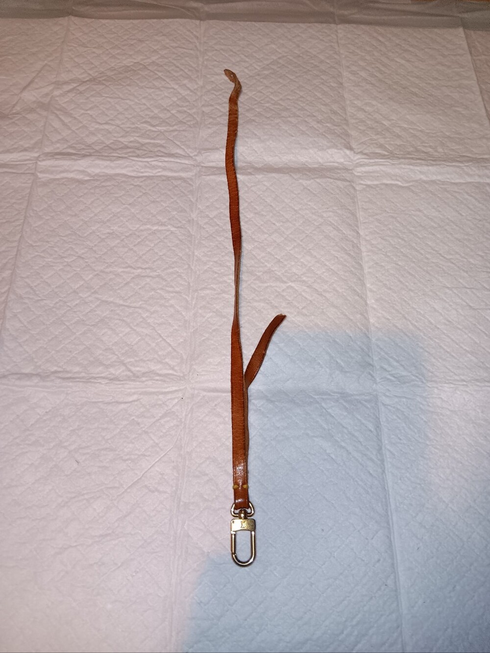 Louis Vuitton Vachetta Wristlet Leather Strap